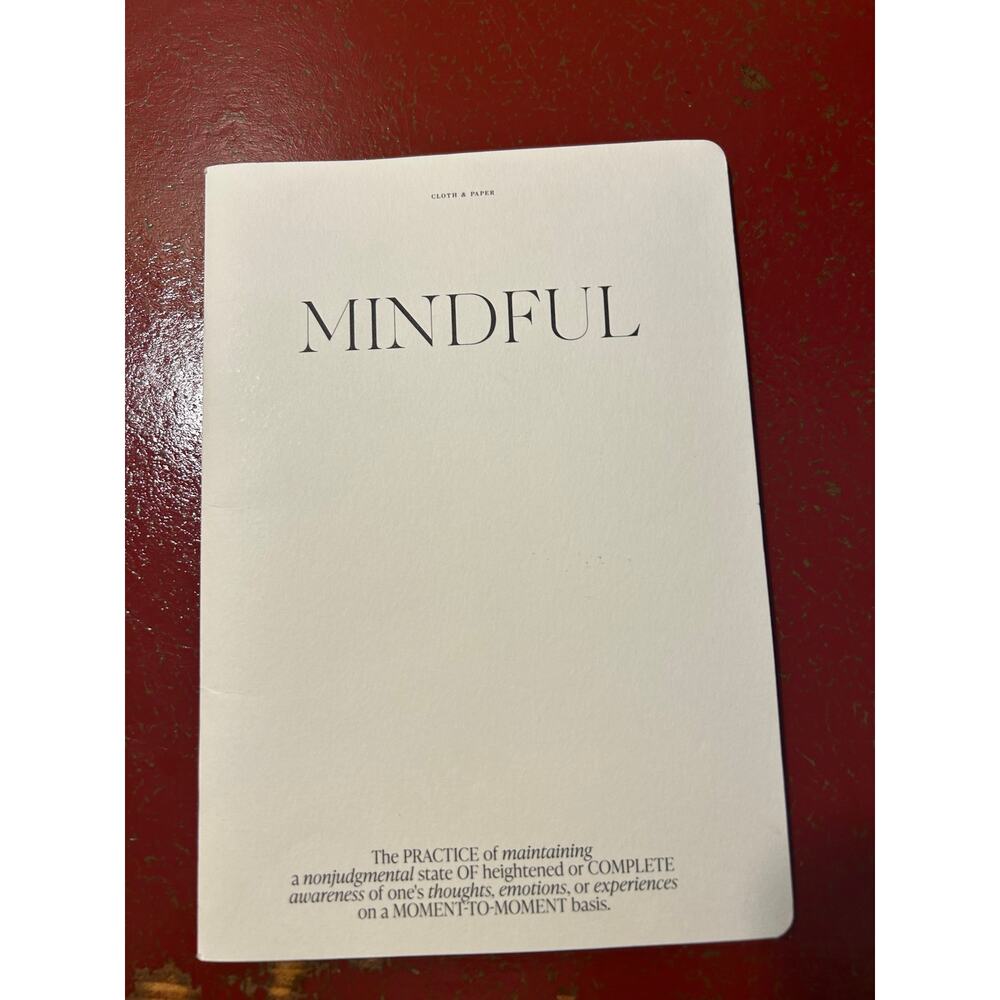 New Cloth + Paper Mindful Mini 30-day journal